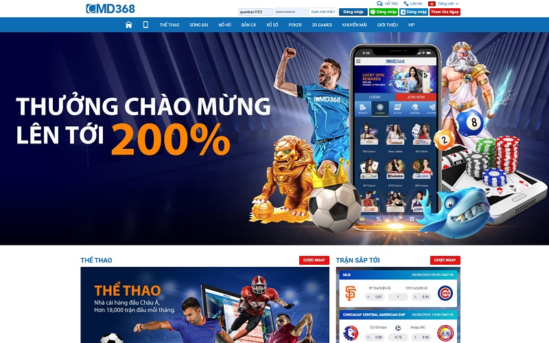 CMD368 - Đánh bầu cua online uy tín 2025