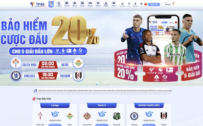 TF88 - Ông trùm bầu cua online